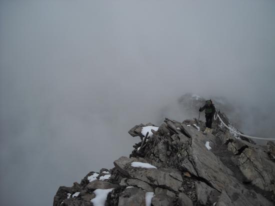 Arrivée au refuge