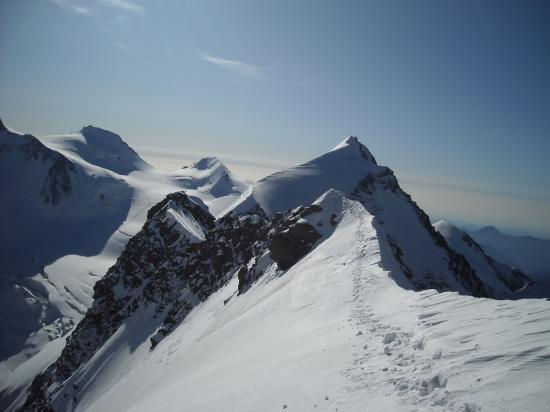Arête finale au Lyskamm