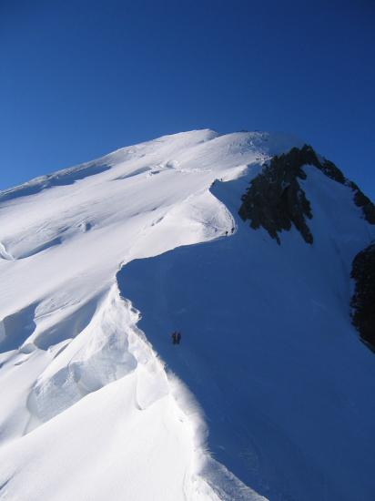 L'arête des Bosses