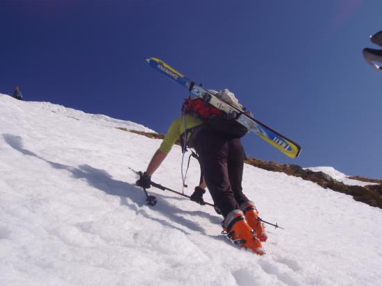 Mont Mirantin, pente final