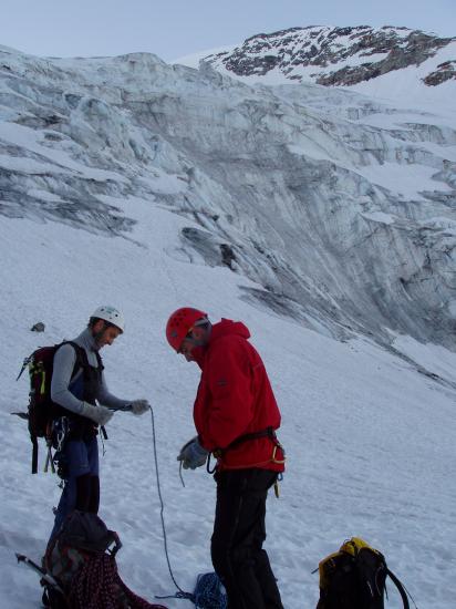 A l'attaque du glacier