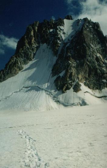 Face nord de la Tour ronde