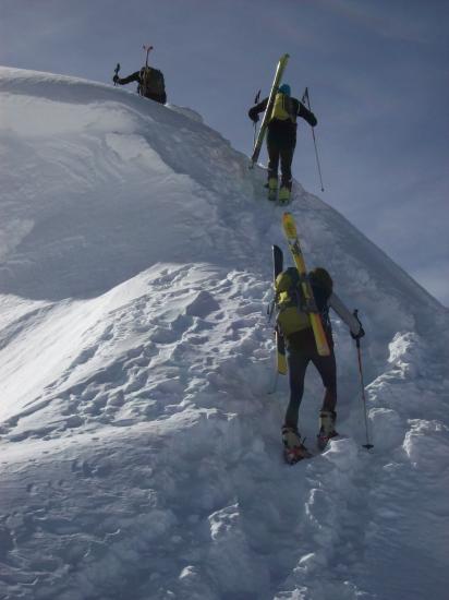 Sur l'arête