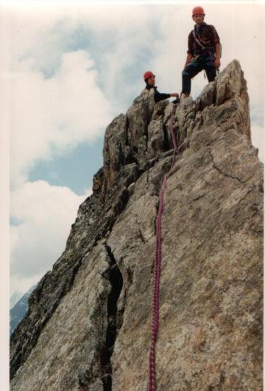 Dans la série "La montagne, c'est pointu", le sommet de la Dibona