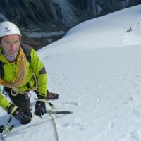 Dernière pente de l'arête Sud Est